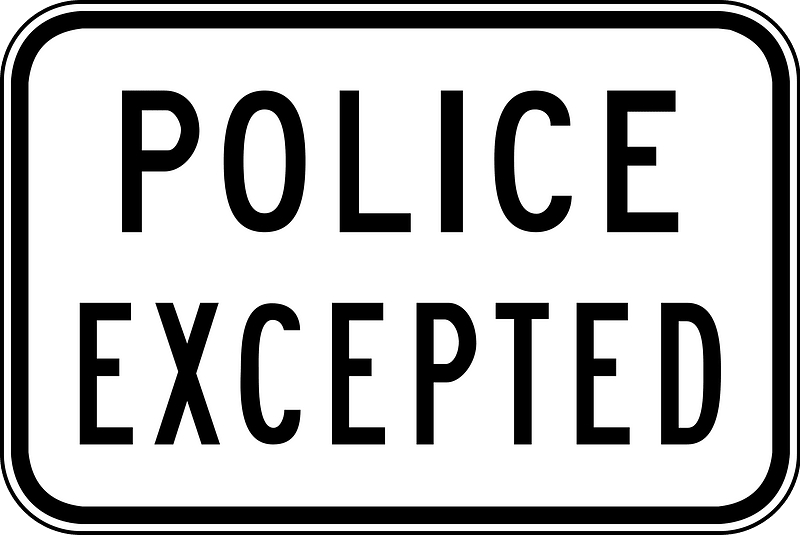 (R9-Q03) Police Excepted (Used in Queensland)