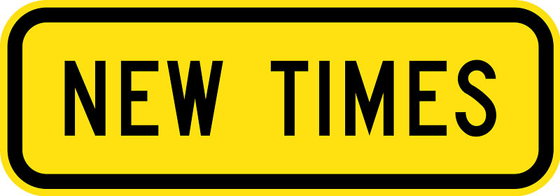 (R5-V104) New Times (Used in Victoria)