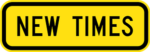 (R5-V104) New Times (Used in Victoria)