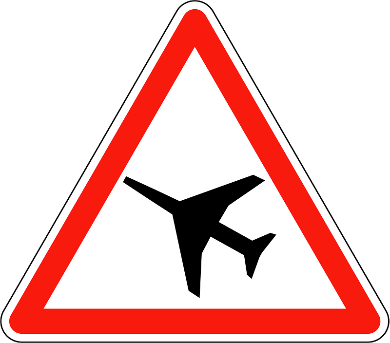 Low-flying aircraft