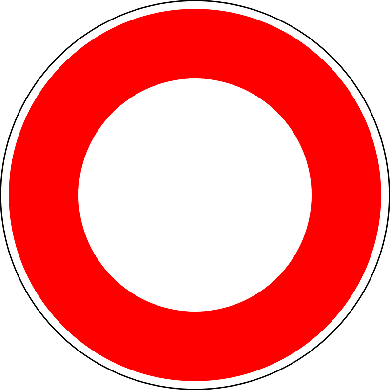 No vehicles
