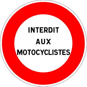 No motorcyclists