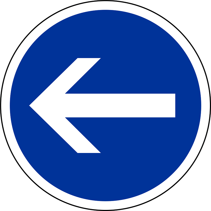 Turn left