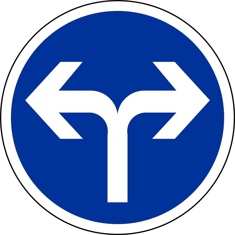 Turn left or right