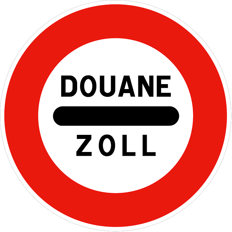 Stop - customs