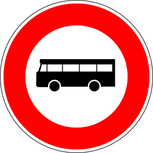 No buses