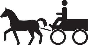 Drawn carriage