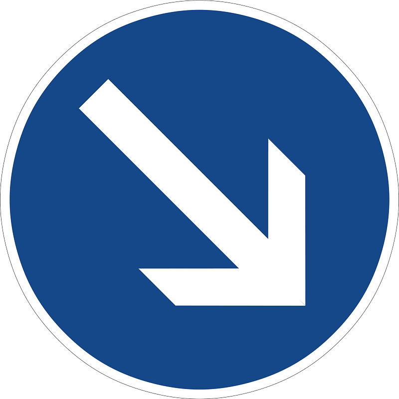 Pass on the right