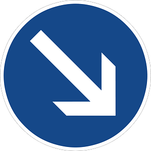 Pass on the right