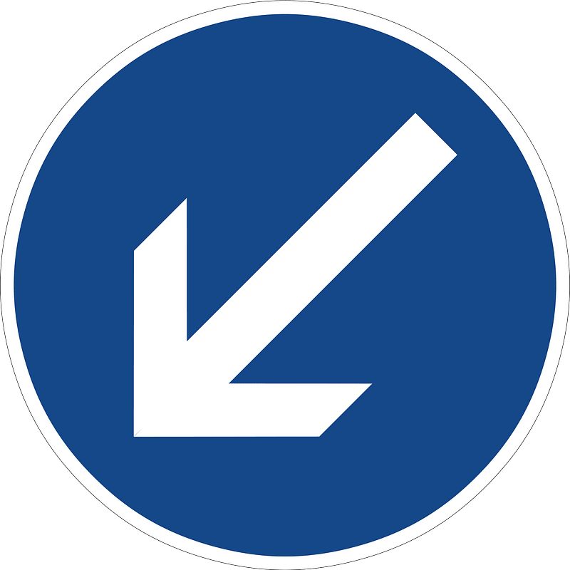 Pass on the left