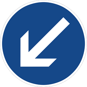 Pass on the left