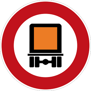 No Dangerous or Hazardous Loads/Cargos Permitted