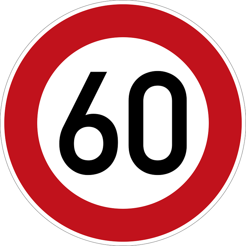 Maximum Speed (60 km/h)