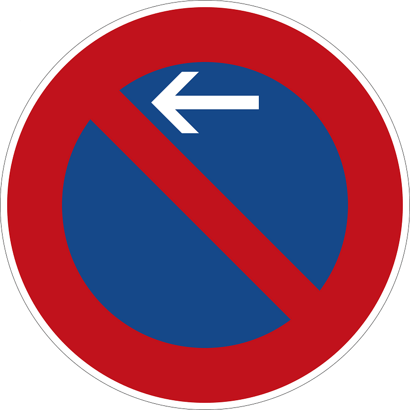 Start of Waiting Only Zone (left side)
