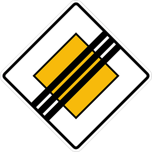 End of Priority Road
