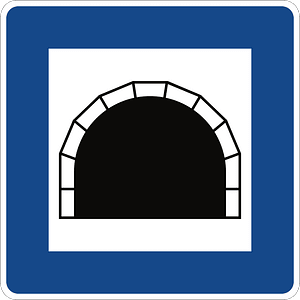 Tunnel ahead