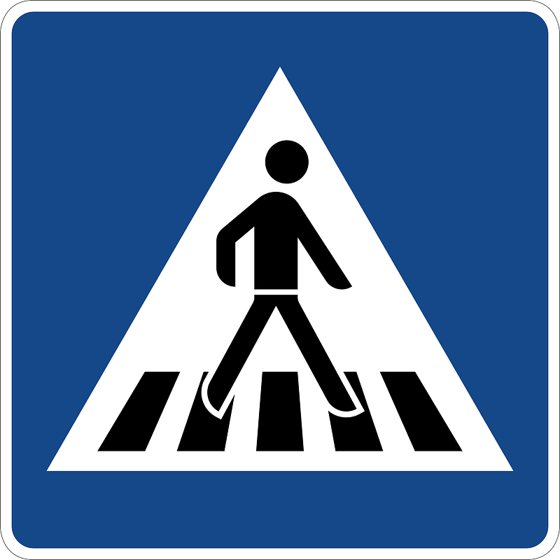 Pedestrian crossing