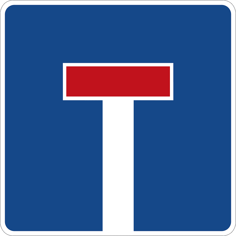 No through road