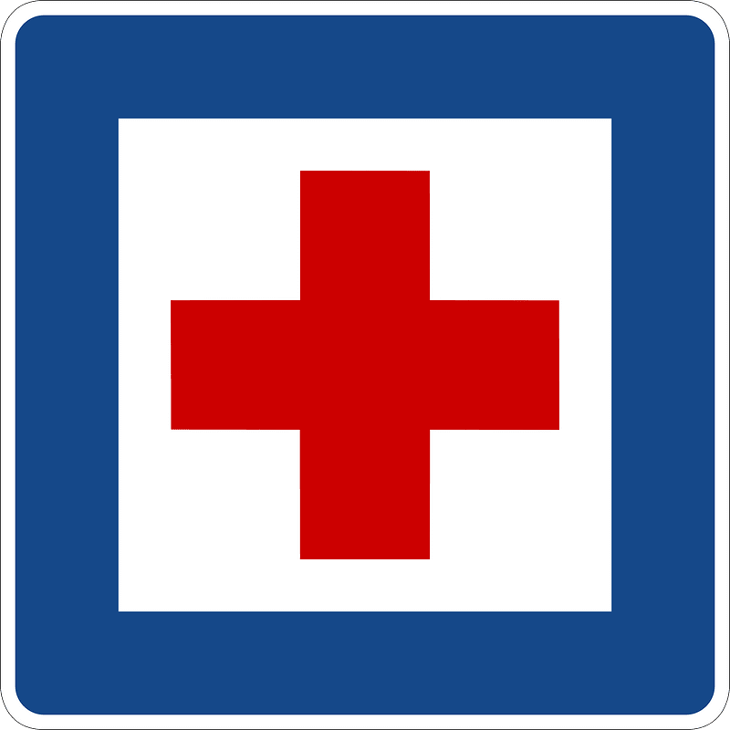 First aid or hospital