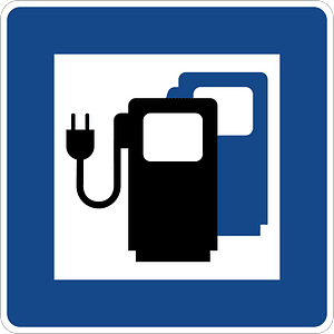 Charging station for electric vehicles
