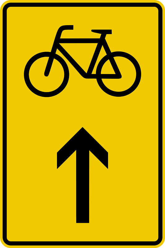Bicycles Go Straight Ahead