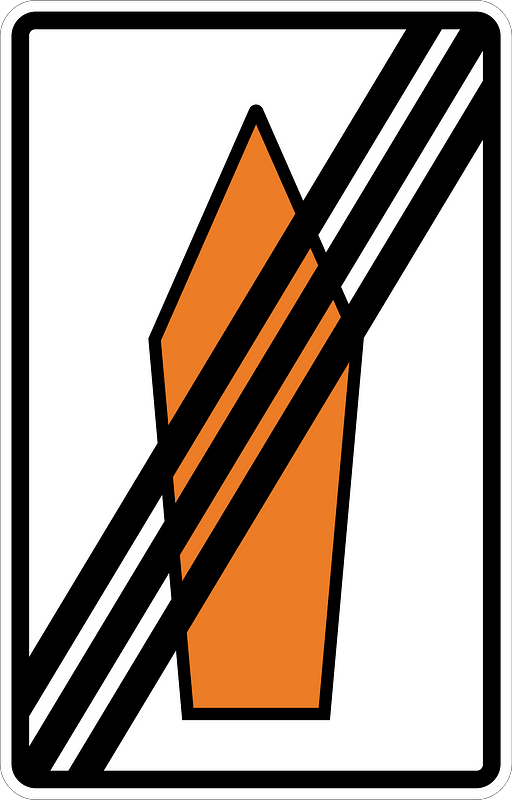 End of detour (symbol)