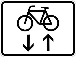 Cycling in the opposite direction