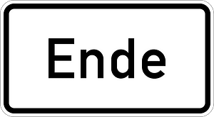 End of restriction