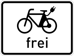 Electric Bicycles Permitted