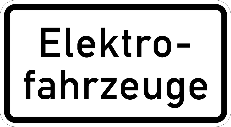 Electric vehicles (with number)