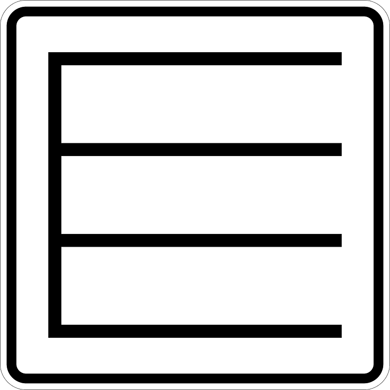 Park (pull in straight)