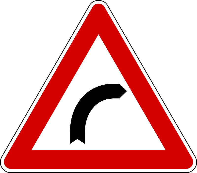 Bend, to right