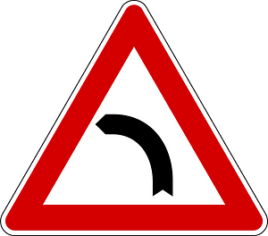 Bend, to left