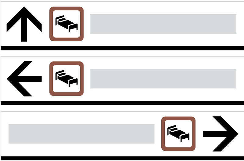 Directions to hotels