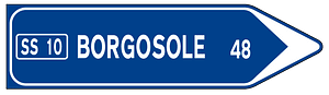 Primary or secondary road direction