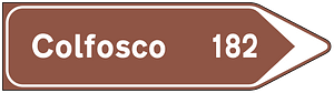 Direction to tourist attraction