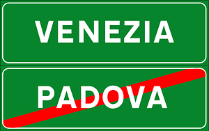Provincial boundary sign