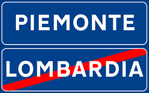 Regional boundary sign