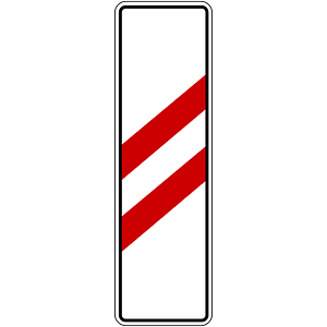 Level crossing countdown marker