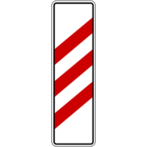 Level crossing countdown marker
