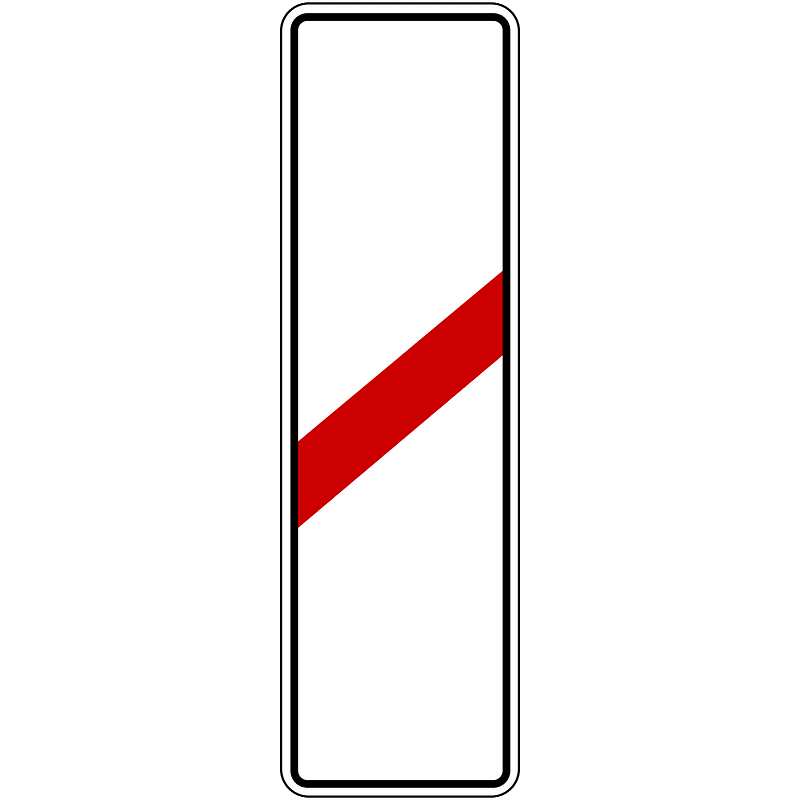 Level crossing countdown marker