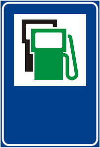 Petrol station with LPG