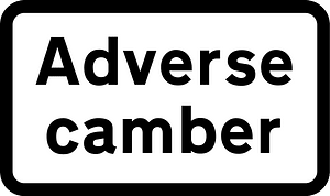 Plate used with "roundabout" or "bend" signs