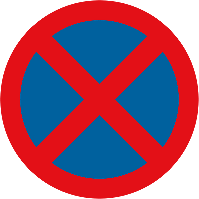 Clearway, no stopping