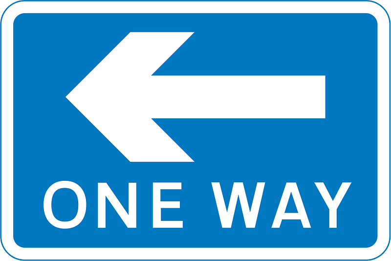 One-way traffic