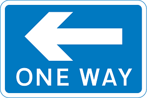One-way traffic