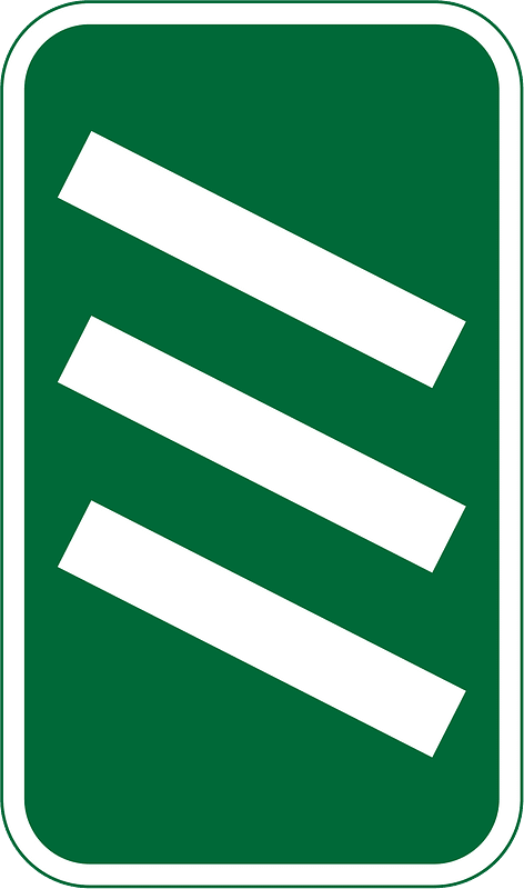 300 yards to a roundabout or the next point at which traffic may leave a primary route