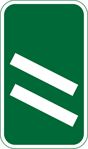 200 yards to a roundabout or the next point at which traffic may leave a primary route