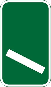 100 yards to a roundabout or the next point at which traffic may leave a primary route