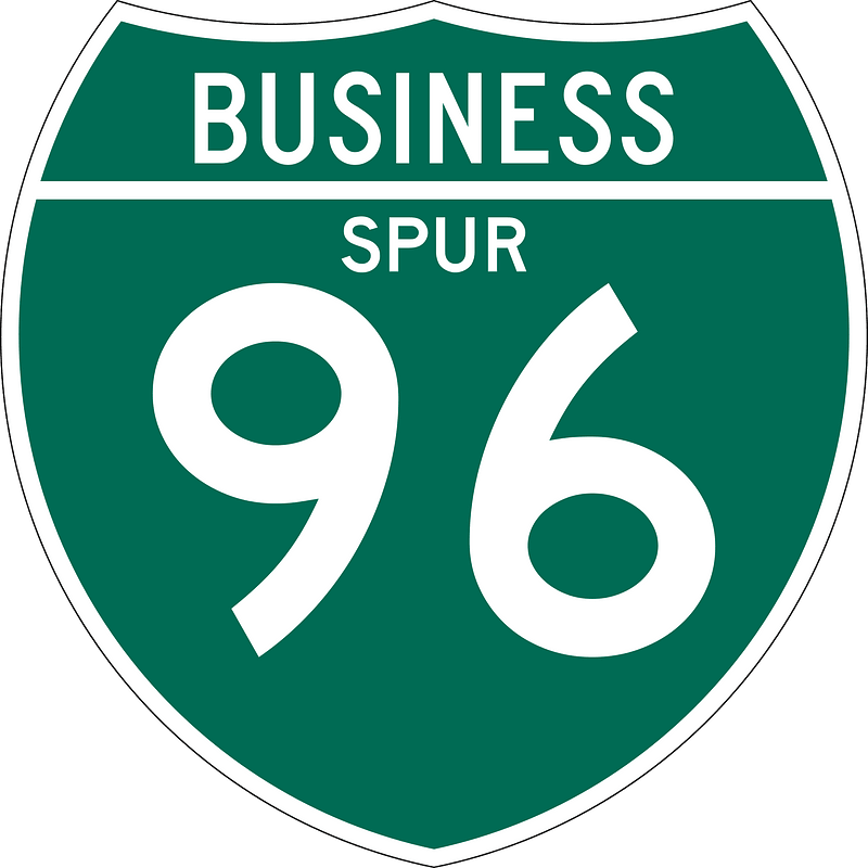 Off-Interstate Business Spur route shield